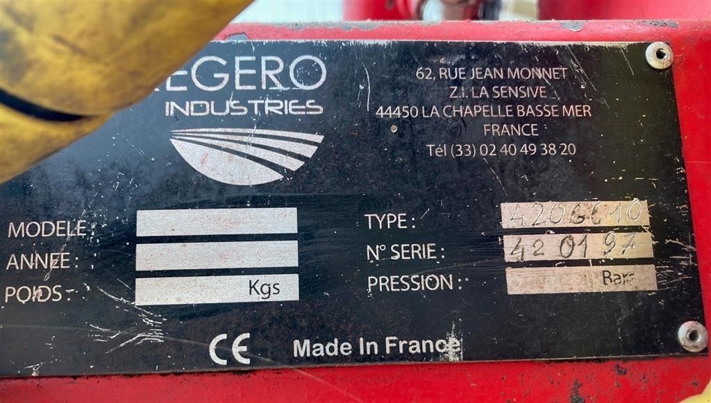 Sonstiges des Typs CM Kaupp sandudlægger bagmonteret 125 cm, Gebrauchtmaschine in Horsens (Bild 8)