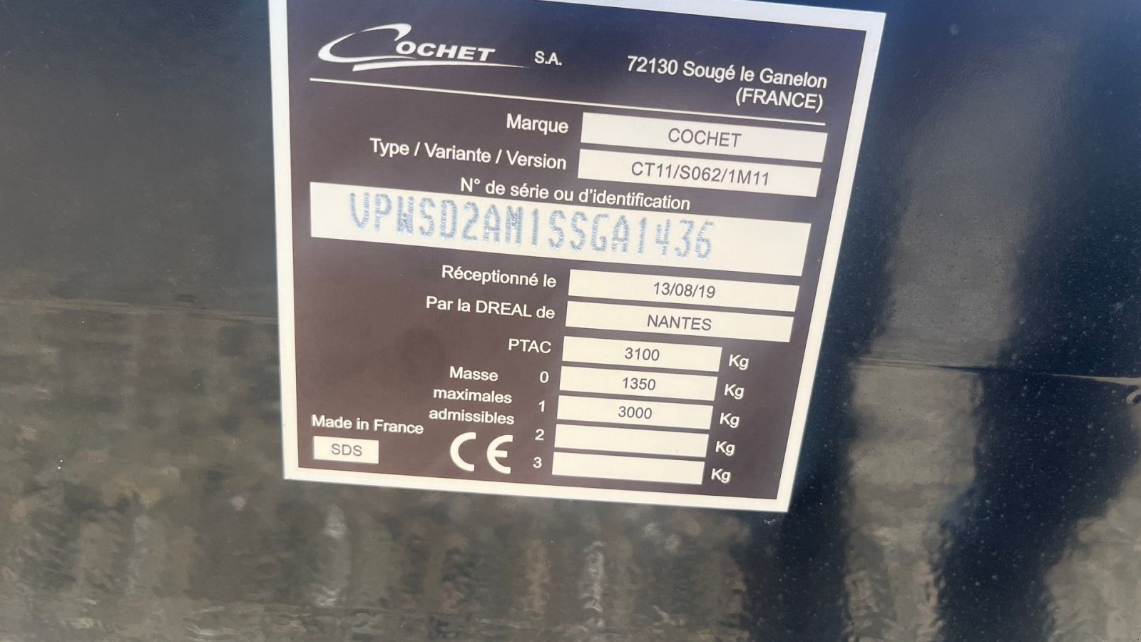 Sonstiges типа Cochet Pick-up vogn, Gebrauchtmaschine в Spøttrup (Фотография 5)