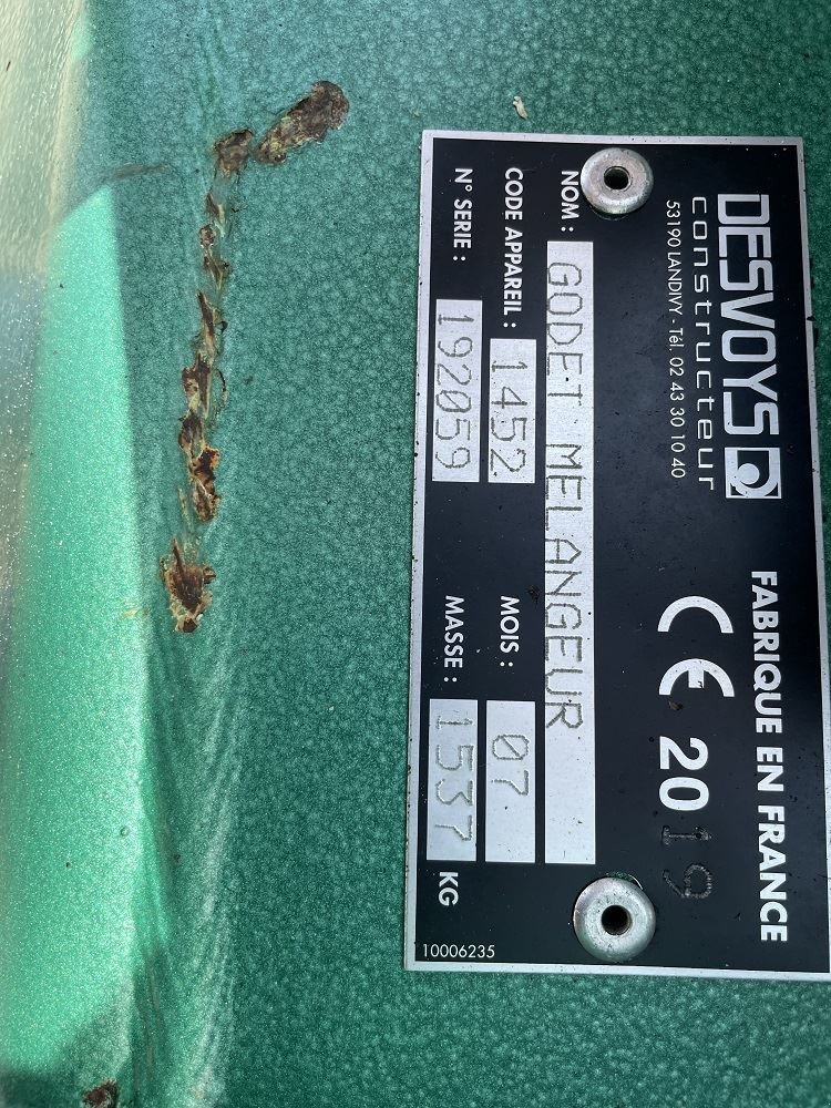 Sonstiges des Typs Desvoys 1452, Gebrauchtmaschine in les hayons (Bild 5)