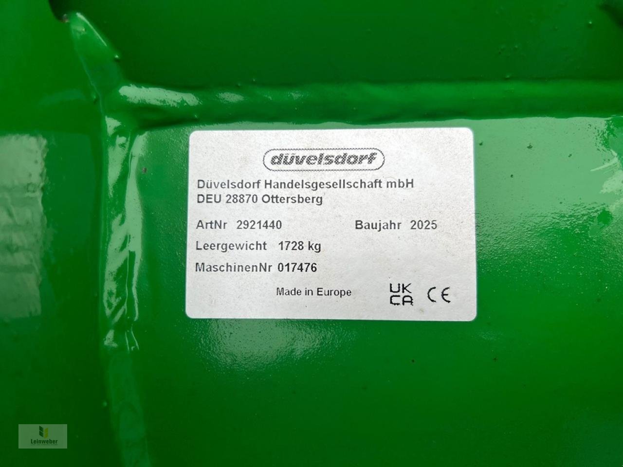 Sonstiges typu Düvelsdorf 3-4,4m, Gebrauchtmaschine w Neuhof - Dorfborn (Zdjęcie 7)