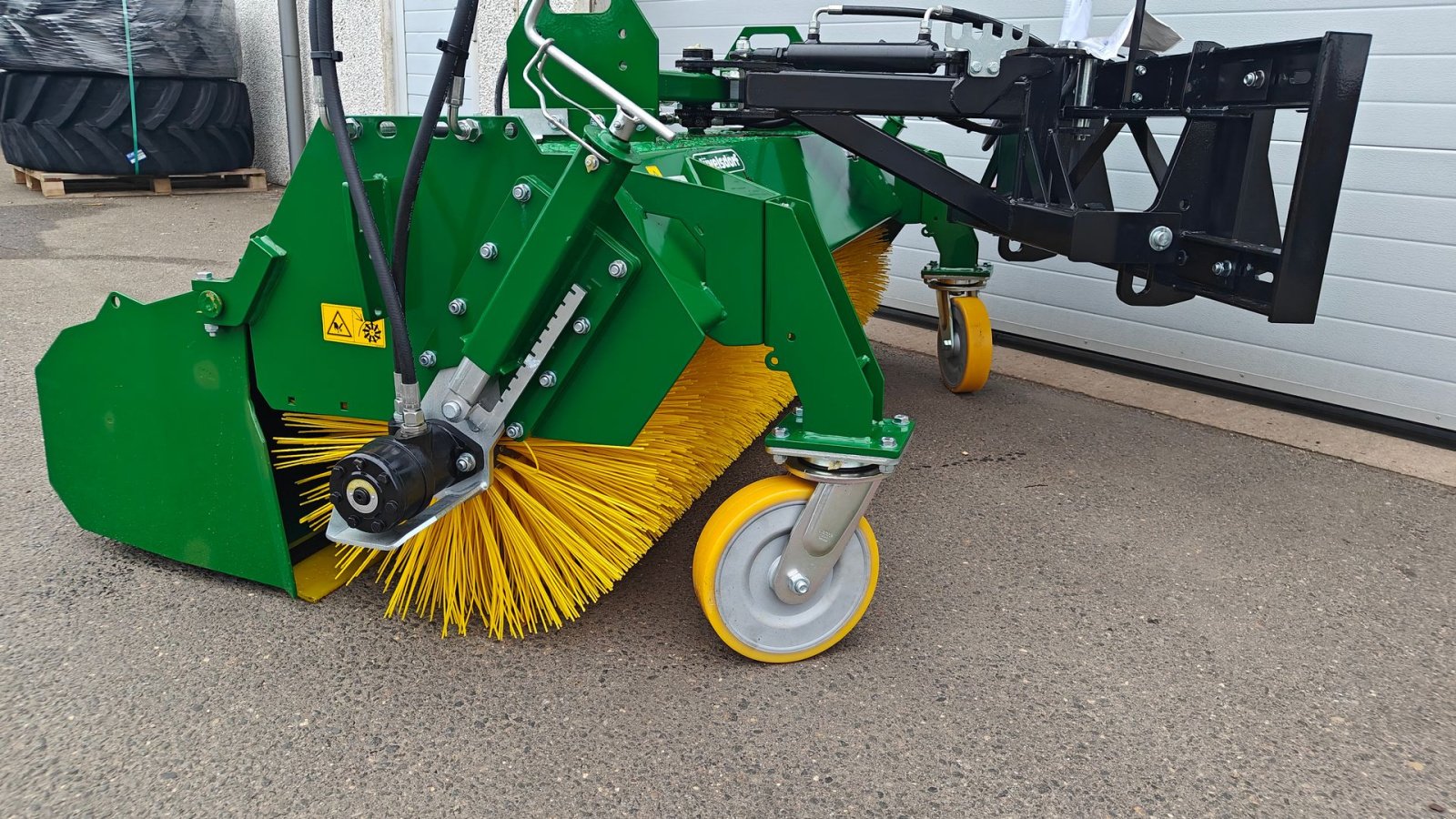 Sonstiges Türe ait Düvelsdorf Kost med opsamler Stratos Profi 180, Gebrauchtmaschine içinde Holstebro (resim 4)