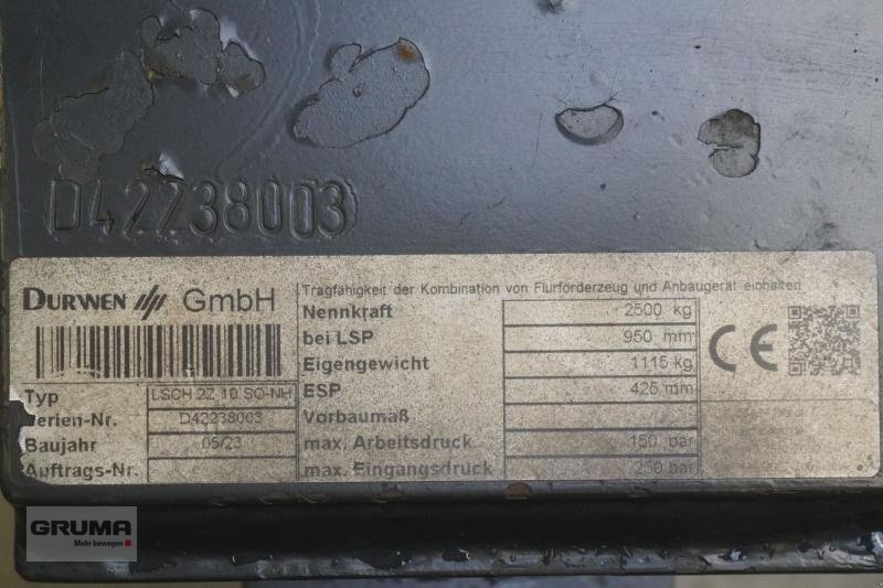 Sonstiges typu Durwen DURWEN LSCH 2Z 10SO-NH Breite 1830mm, Gebrauchtmaschine v Friedberg-Derching (Obrázek 5)