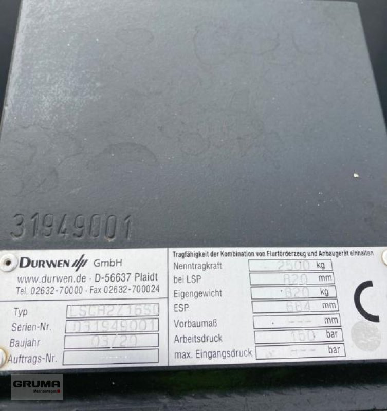 Sonstiges des Typs Durwen LSCH2Z16SO, Gebrauchtmaschine in Friedberg-Derching (Bild 2)