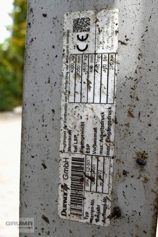 Sonstiges typu Durwen SPK 80 C2, Breite 2.260 mm, Gebrauchtmaschine v Friedberg-Derching (Obrázek 5)