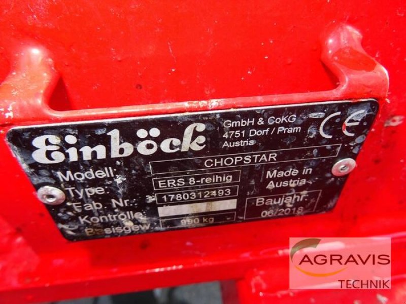 Sonstiges of the type Einböck CHOPSTAR ERS 8-REIHIG, Gebrauchtmaschine in Uelzen (Picture 7)