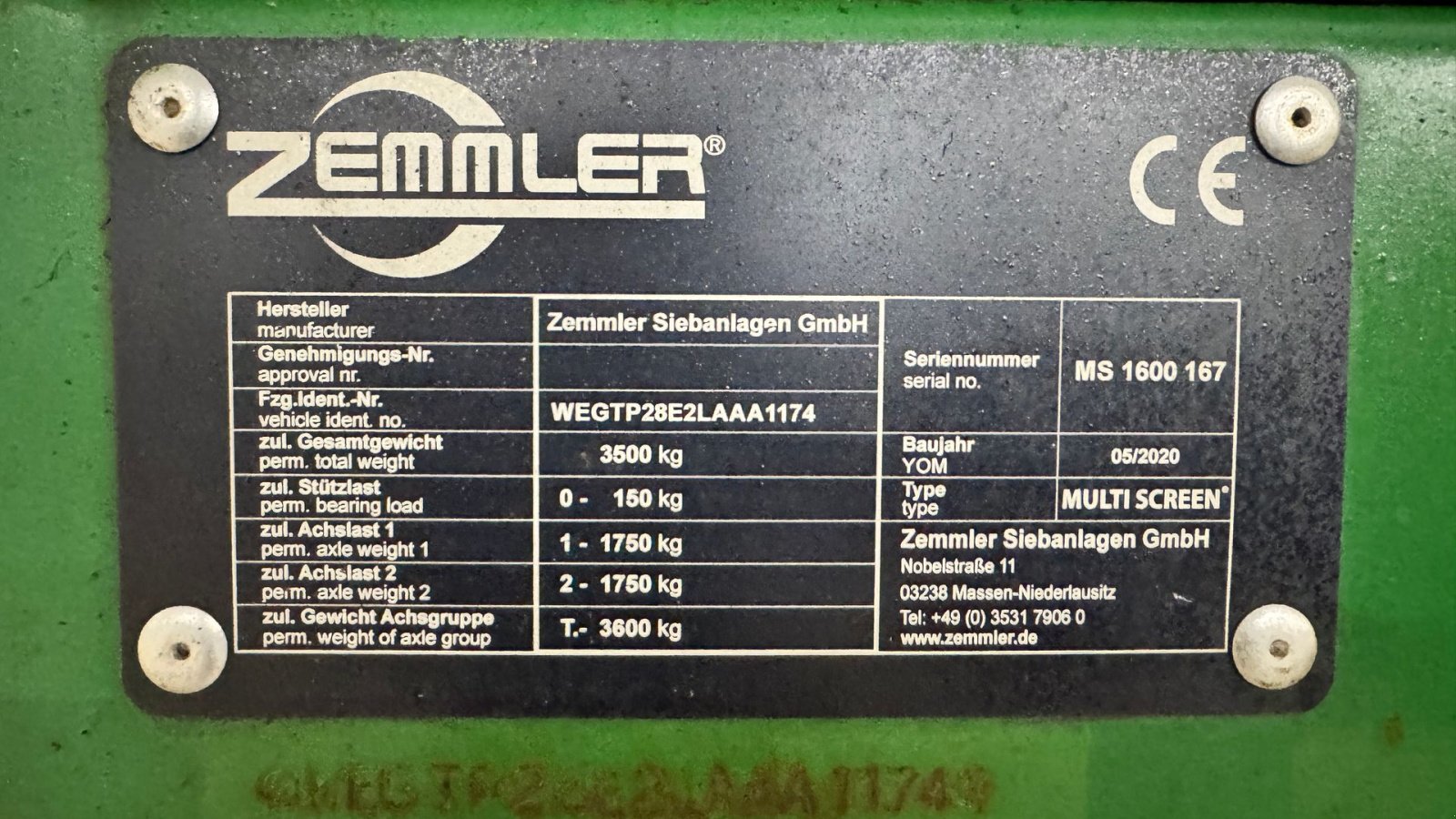 Sonstiges от тип Eyde Screen MS 1600, Gebrauchtmaschine в Haderup (Снимка 12)