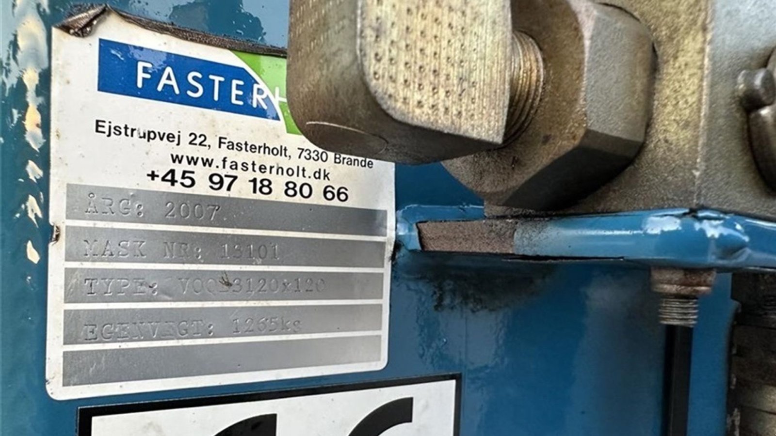 Sonstiges del tipo Fasterholt 120x120 ballesamlevogn, Gebrauchtmaschine en Gjerlev J. (Imagen 12)