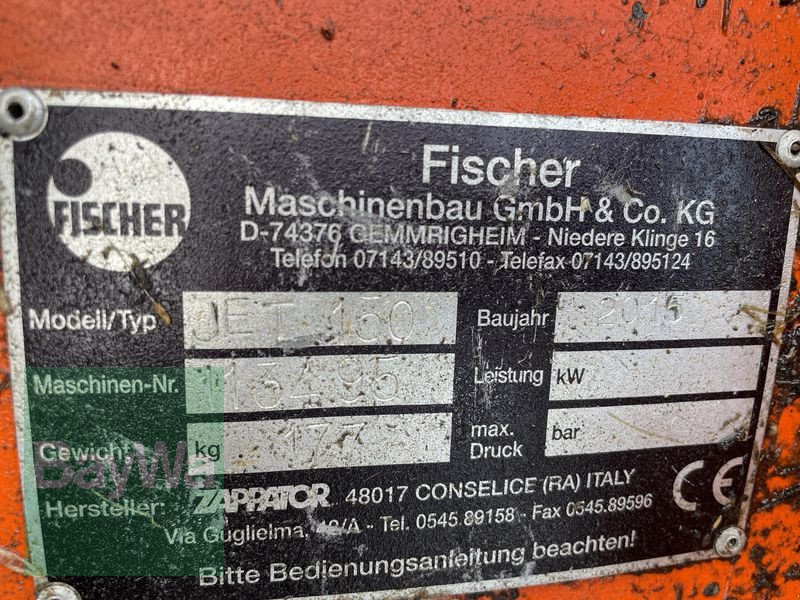 Sonstiges des Typs Fischer FRONTSICHELMÄHER JET 150, Gebrauchtmaschine in Bamberg (Bild 5)
