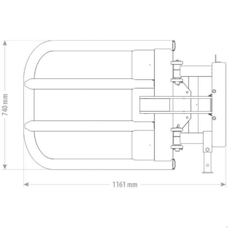 Sonstiges typu FK Machinery Baletang Giant / wmloader / Eurotrac, Gebrauchtmaschine v Vinderup (Obrázek 3)