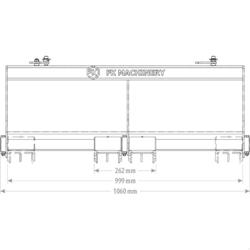 Sonstiges des Typs FK Machinery Pallegafler Avant 600kg, Gebrauchtmaschine in Vinderup (Bild 2)