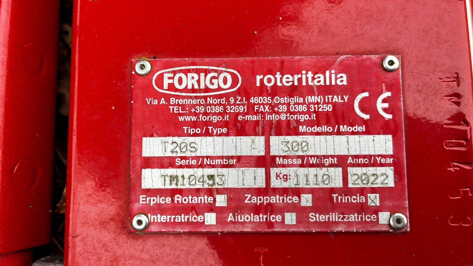 Sonstiges des Typs Forigo T20S-300 Demo maskine, Gebrauchtmaschine in Bredsten (Bild 4)