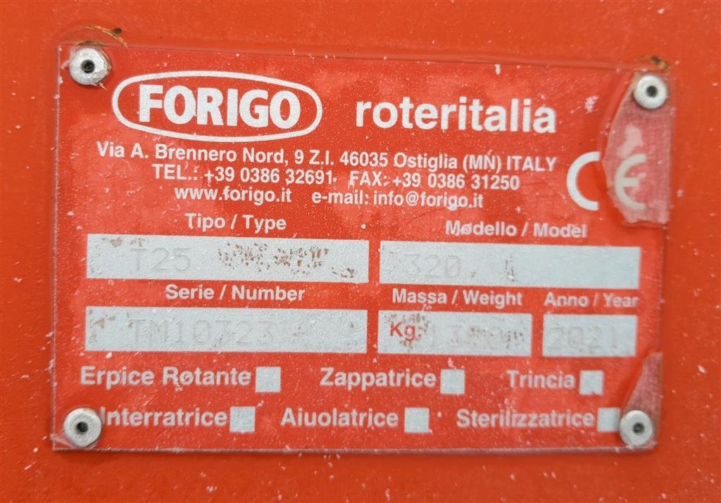 Sonstiges tipa Forigo T25-320, Gebrauchtmaschine u Horsens (Slika 6)