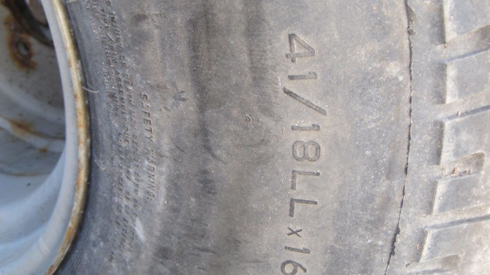 Sonstiges типа Galaxy 41x18-16.1 græsdæk, Gebrauchtmaschine в Hammel (Фотография 2)