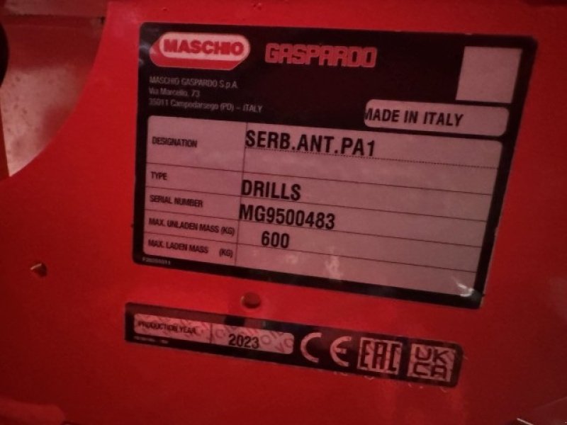 Sonstiges Türe ait Gaspardo PA1 FRONTTANK, Gebrauchtmaschine içinde Brønderslev (resim 3)