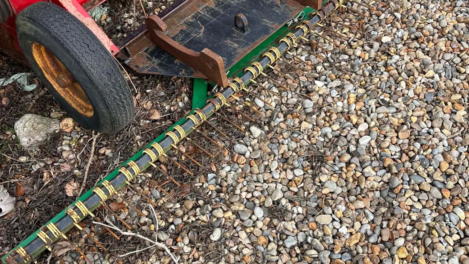 Sonstiges tip GiANT gårdspldsrive, Gebrauchtmaschine in Føvling (Poză 1)