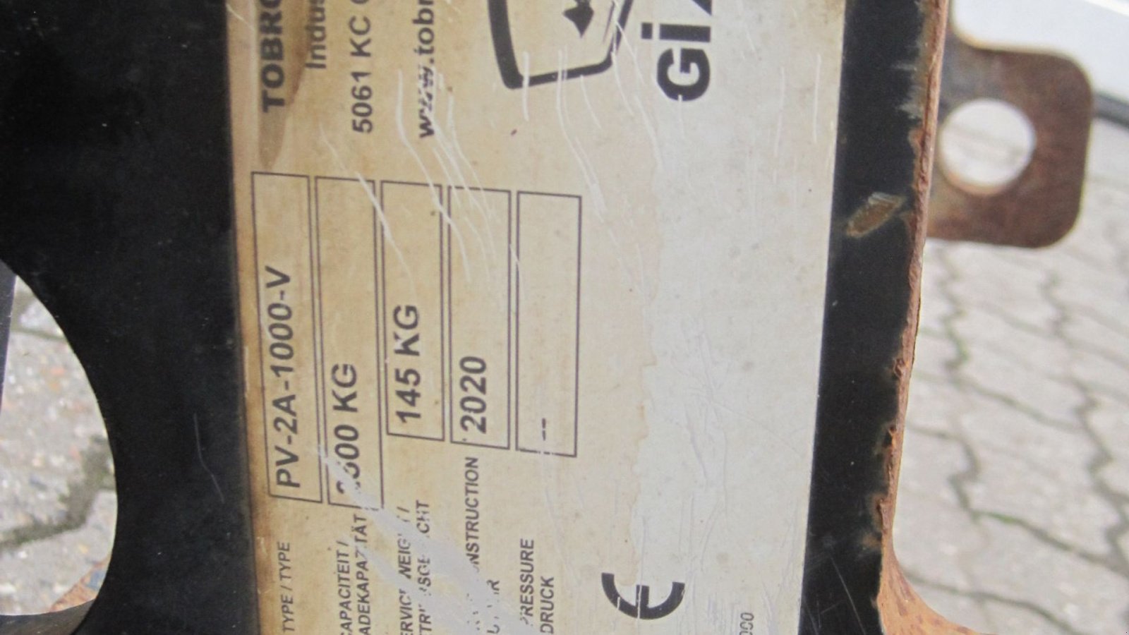 Sonstiges Türe ait GiANT Pallegafler, Gebrauchtmaschine içinde Hammel (resim 2)