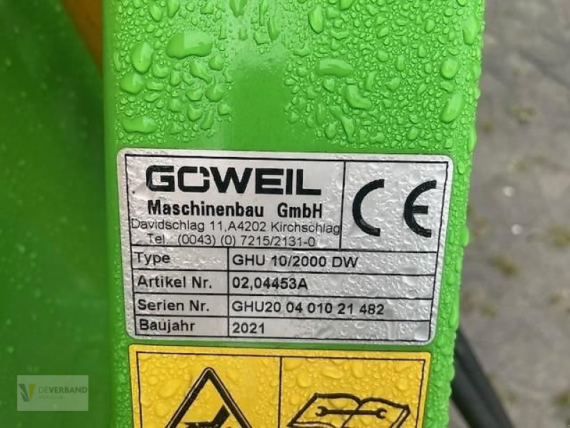 Sonstiges typu Göweil GHU 10/2000, Gebrauchtmaschine v Fischbach/Clervaux (Obrázek 7)