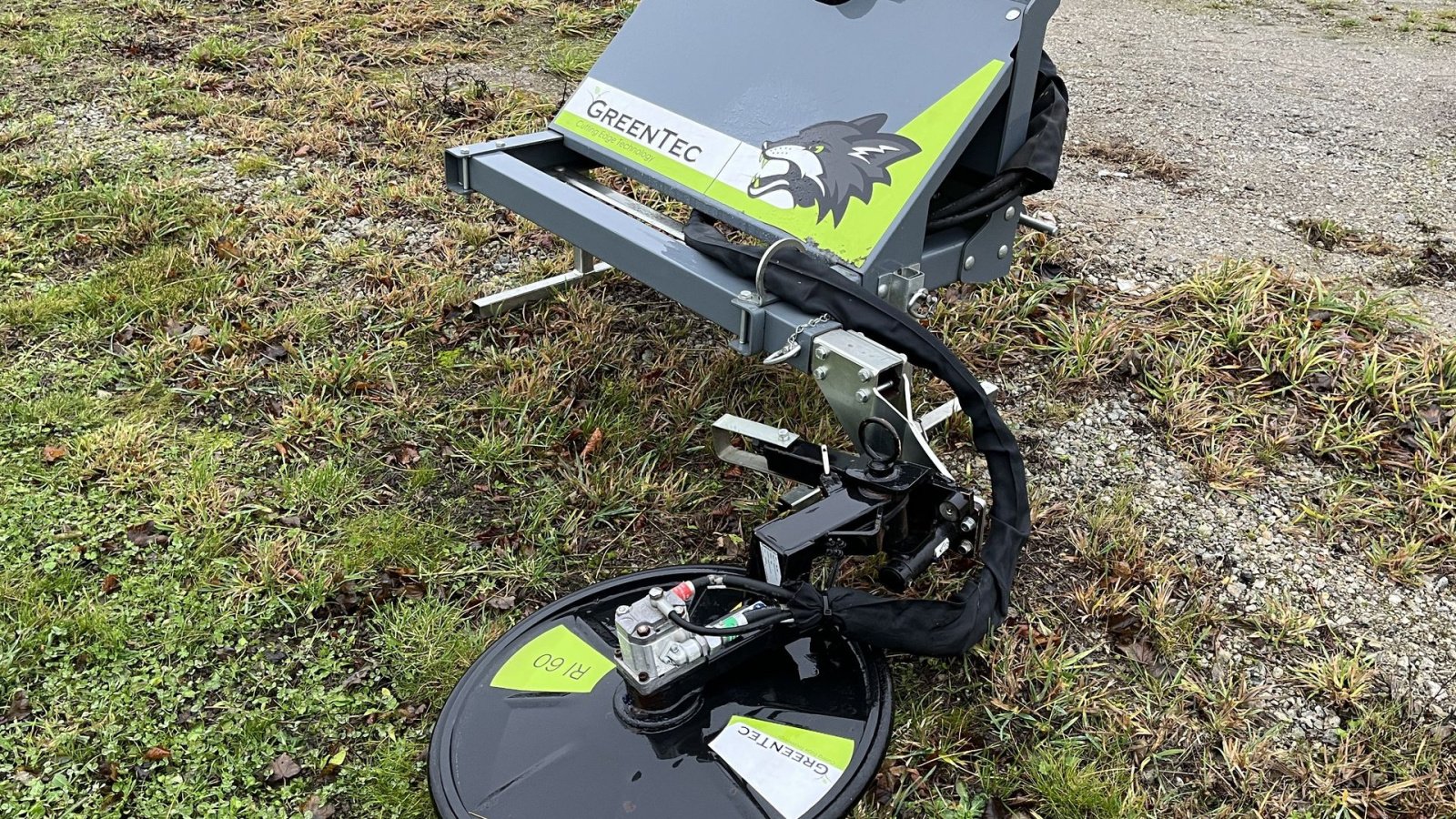 Sonstiges Türe ait Greentec FOX redskabsramme med RI60 kantklipper RI 60 Hydr. kant underklipper. 3 punkt., Gebrauchtmaschine içinde Borre (resim 2)