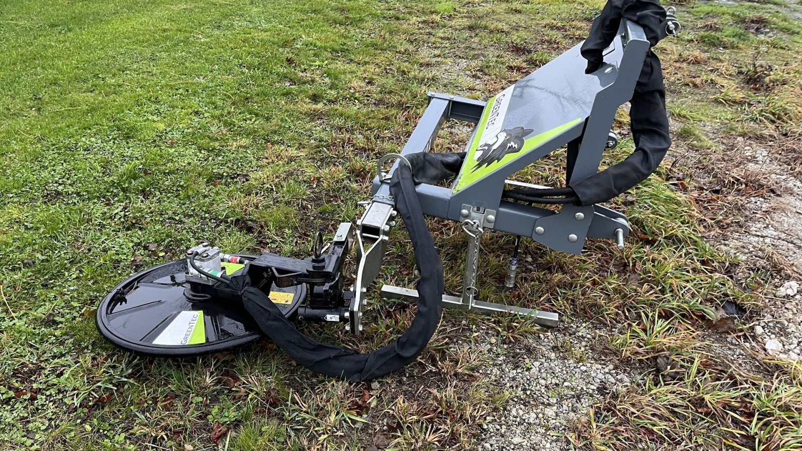 Sonstiges Türe ait Greentec FOX redskabsramme med RI60 kantklipper RI 60 Hydr. kant underklipper. 3 punkt., Gebrauchtmaschine içinde Borre (resim 4)