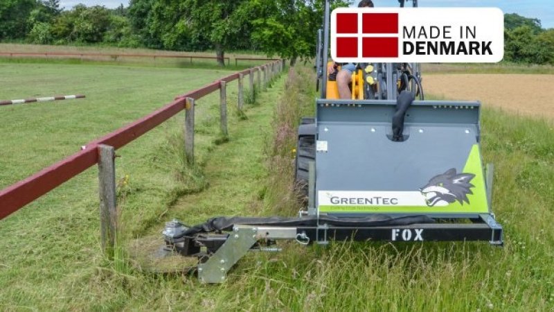 Sonstiges des Typs Greentec FOX redskabsramme med RI80 kantklipper, Gebrauchtmaschine in Glamsbjerg (Bild 3)