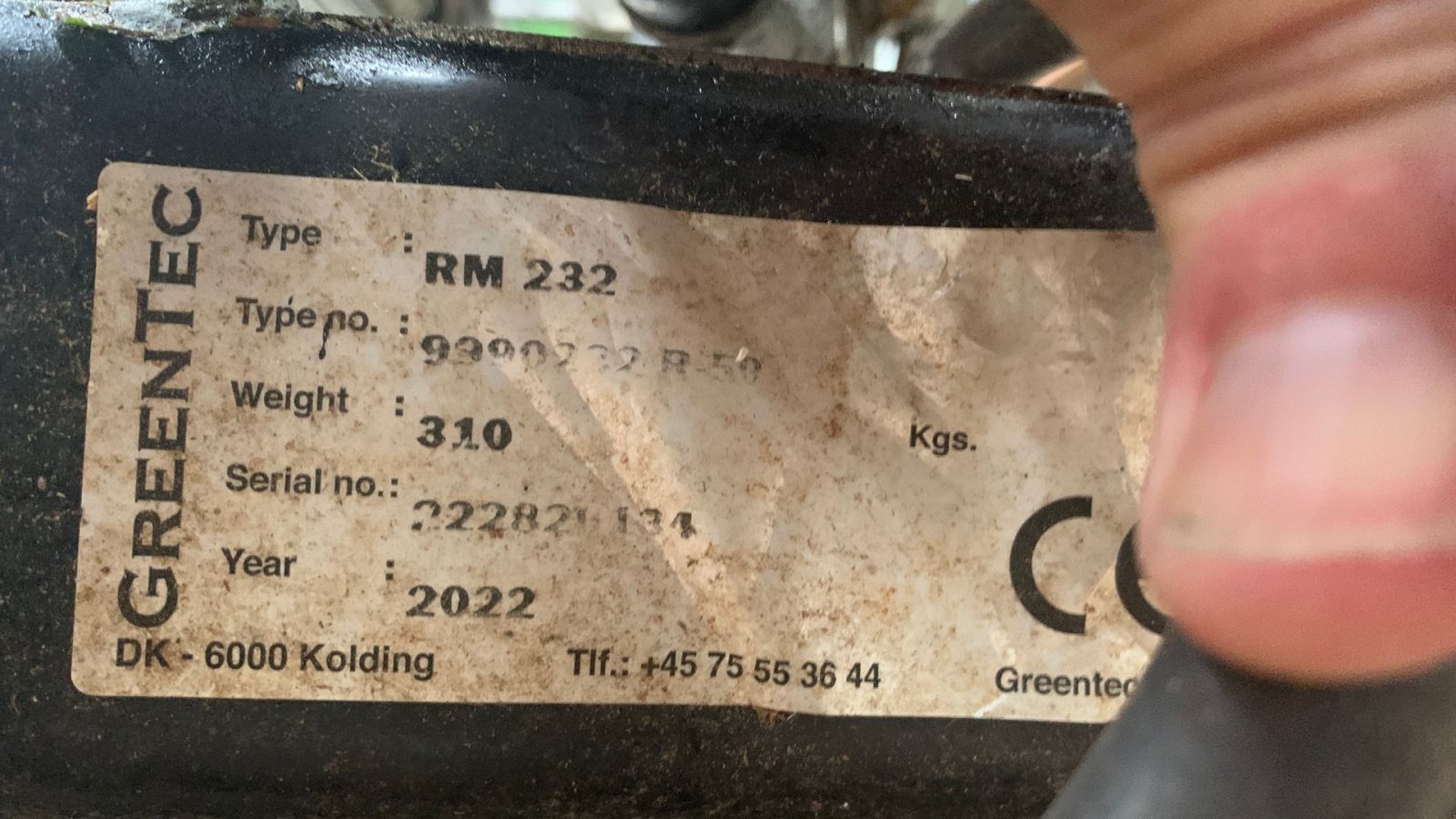 Sonstiges za tip Greentec RM 232, Gebrauchtmaschine u Tinglev (Slika 8)