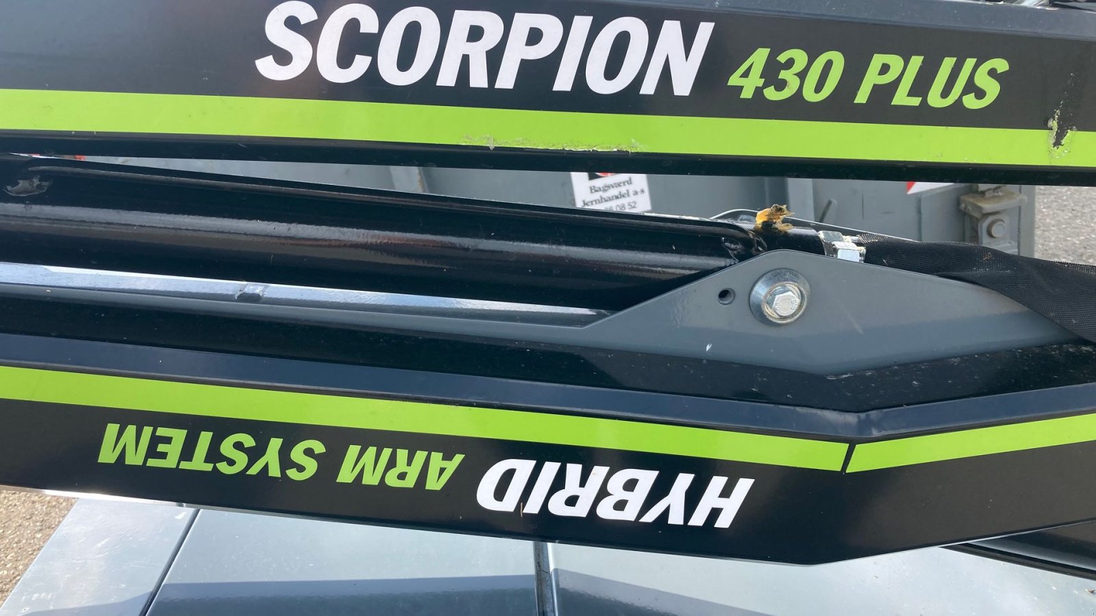 Sonstiges des Typs Greentec Scorpion 430-4 PLUS Hybrid bagmonteret højre, Gebrauchtmaschine in Roskilde (Bild 8)