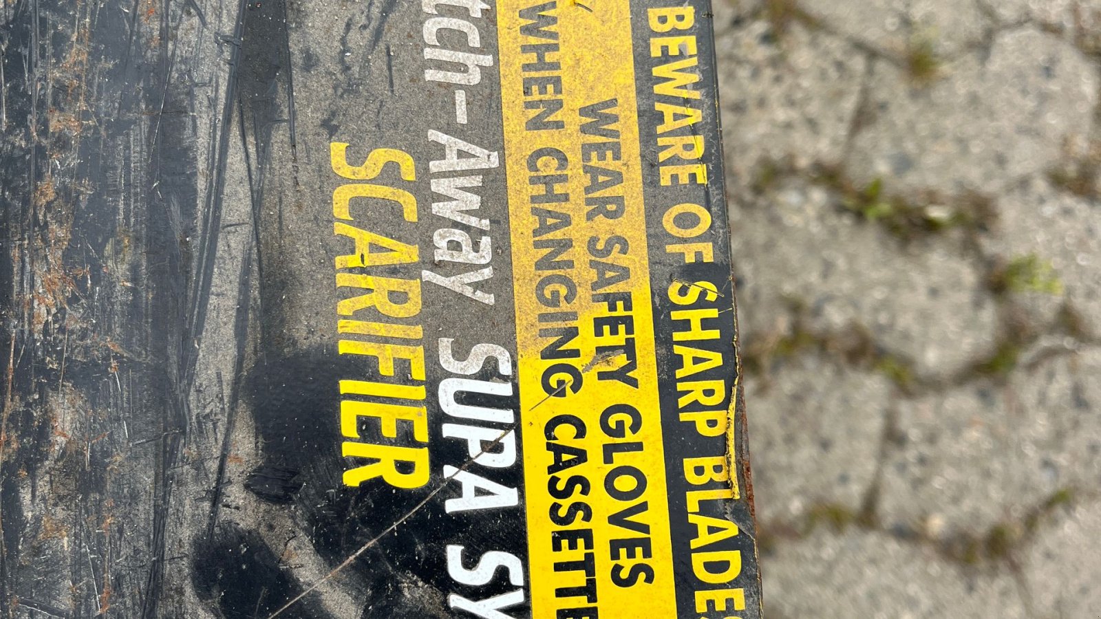 Sonstiges typu Greentek Thatch-Away Supa System scarifier Greentek Thatchaway Supa System SCARIFIER, Gebrauchtmaschine v Kastrup (Obrázek 3)