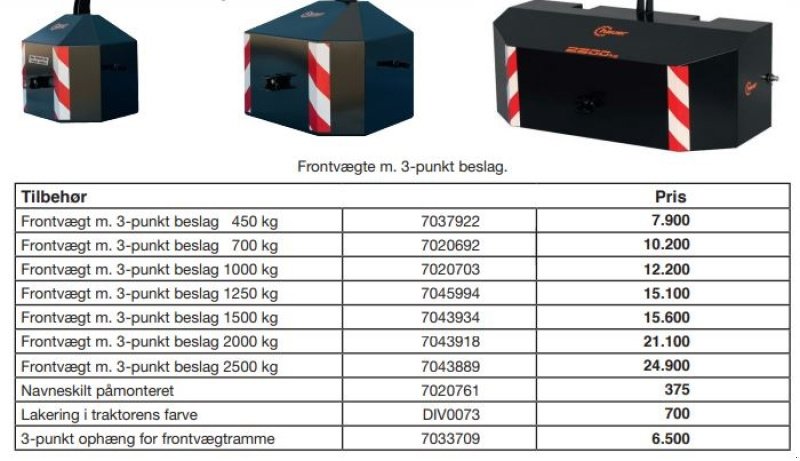 Sonstiges a típus Hauer 2500 kg, Gebrauchtmaschine ekkor: Vrå (Kép 3)