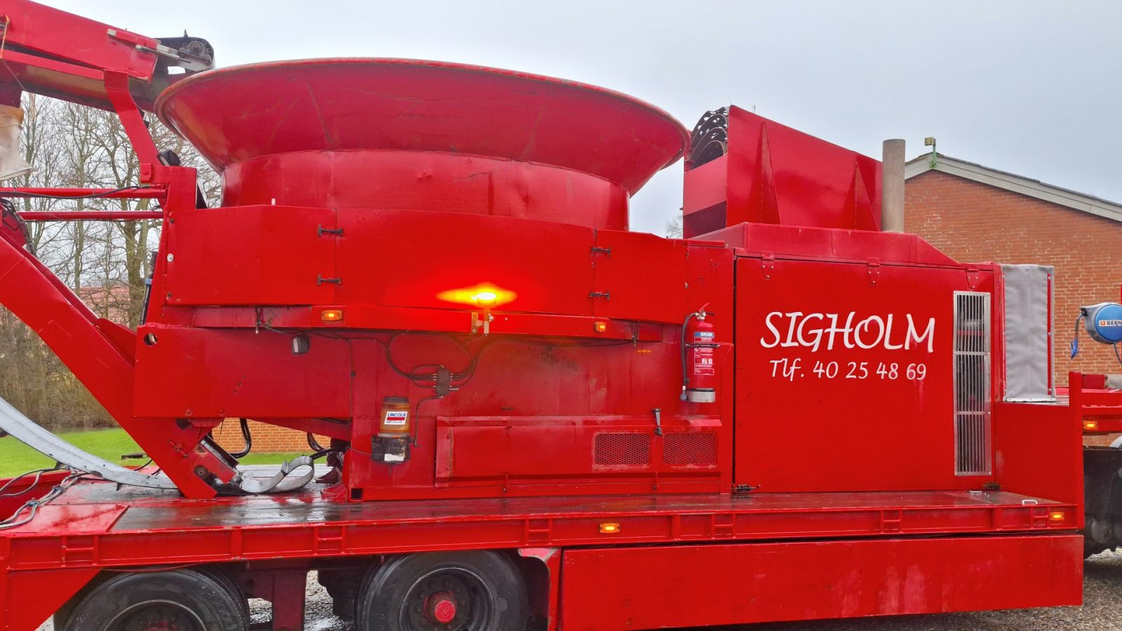 Sonstiges des Typs Haybuster H-1000 BIG-BITE Trailer monteret med motor, Gebrauchtmaschine in Roslev (Bild 1)