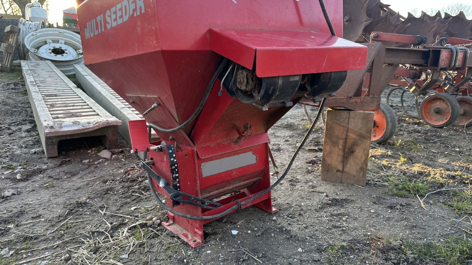 Sonstiges typu HE-VA Multi Seeder, Gebrauchtmaschine w øster ulslev (Zdjęcie 3)