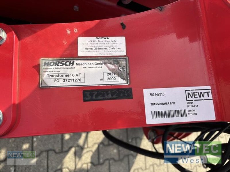Sonstiges Türe ait Horsch TRANSFORMER 6 VF, Vorführmaschine içinde Coppenbrügge (resim 5)