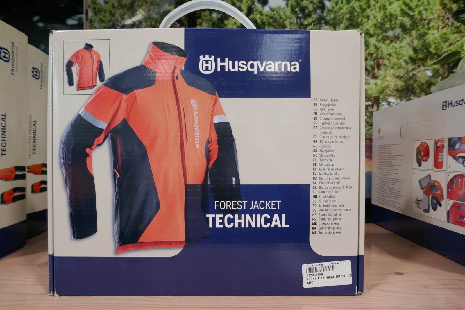Sonstiges des Typs Husqvarna Forstjacke Technical, Gebrauchtmaschine in Villach (Bild 2)