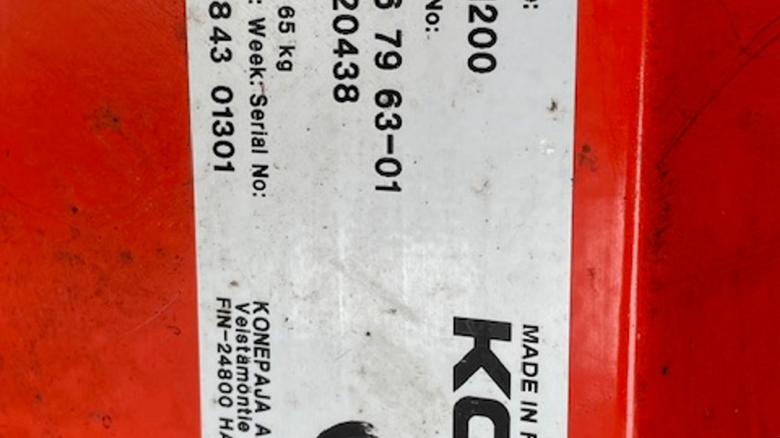 Sonstiges Türe ait Husqvarna P524, Gebrauchtmaschine içinde Randers NØ (resim 4)