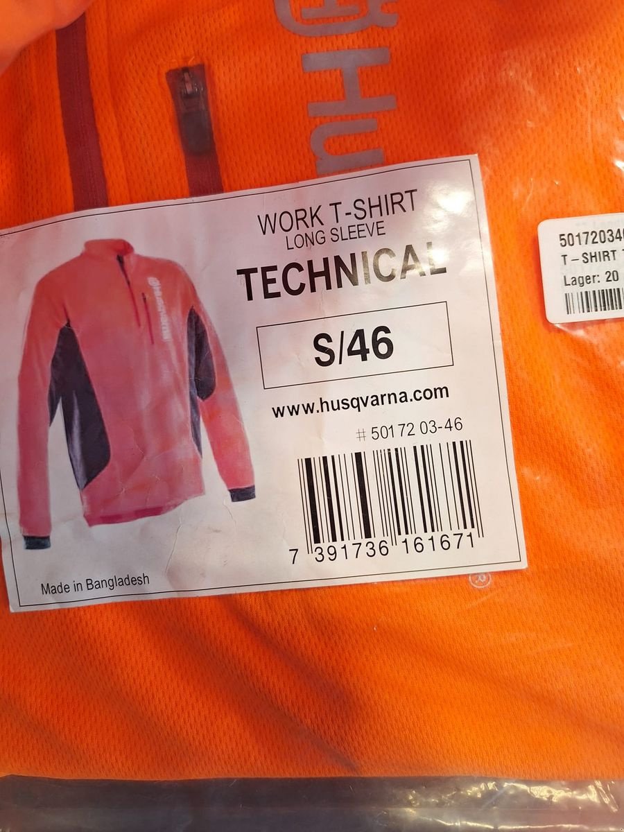 Sonstiges typu Husqvarna Work T-Shirt Long Sleeve Technical, Gebrauchtmaschine v Villach (Obrázek 5)