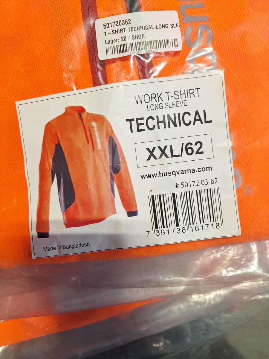 Sonstiges typu Husqvarna Work T-Shirt Long Sleeve Technical, Gebrauchtmaschine v Villach (Obrázek 6)