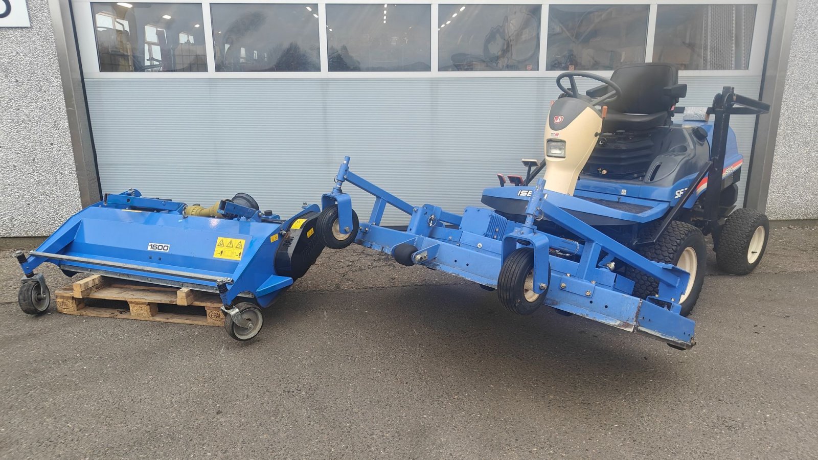 Sonstiges Türe ait Iseki SF 370 MEGET VELHOLDT - Inklusiv slagleklipper, Gebrauchtmaschine içinde Holstebro (resim 1)