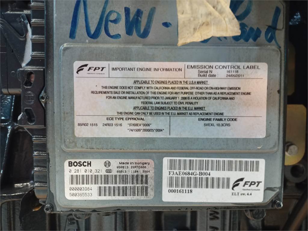 Sonstiges типа Iveco F3AE0684G B004, Gebrauchtmaschine в Hemmet (Фотография 11)