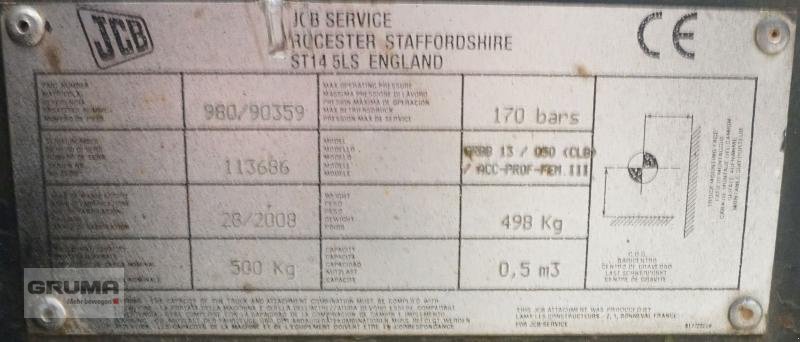 Sonstiges des Typs JCB BigPack Schaufel JCB 980/90359, Gebrauchtmaschine in Friedberg-Derching (Bild 6)