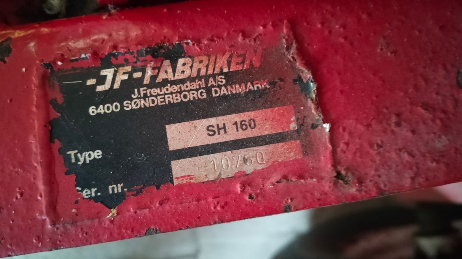 Sonstiges typu JF SH160 slagleklipper/halmsnitter, Gebrauchtmaschine v Egtved (Obrázek 6)