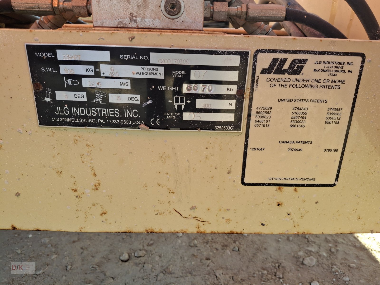 Sonstiges des Typs JLG 3394RT, Gebrauchtmaschine in Weißenburg (Bild 5)