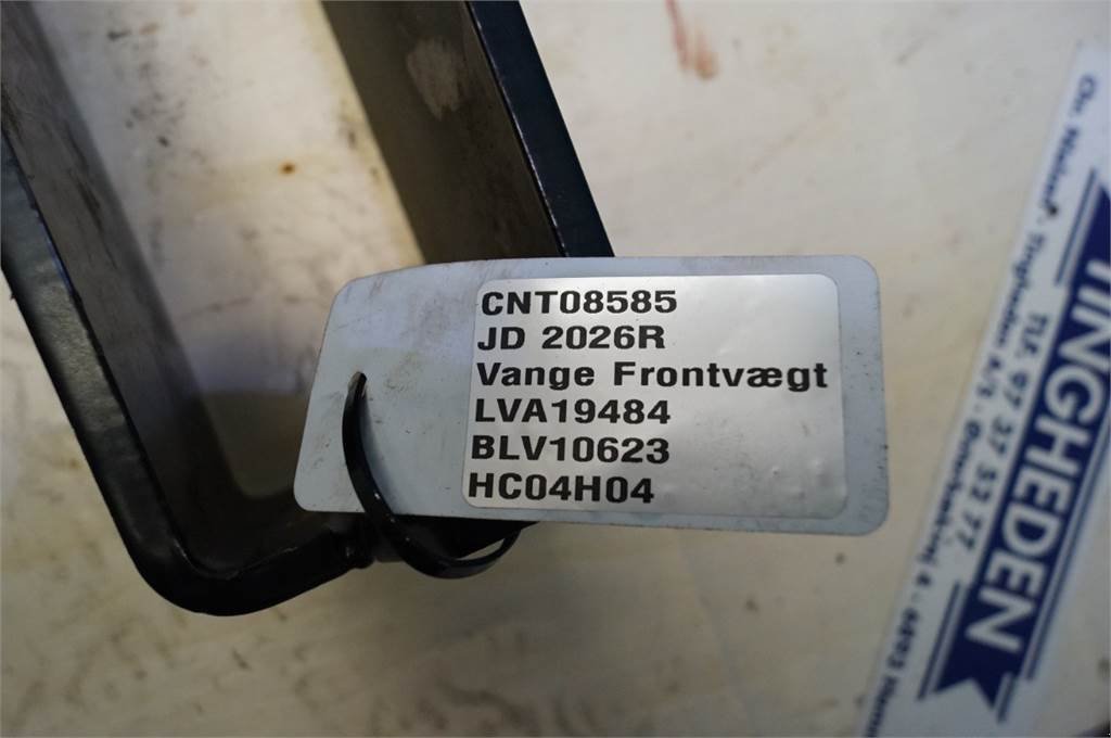 Sonstiges a típus John Deere 2026R, Gebrauchtmaschine ekkor: Hemmet (Kép 13)