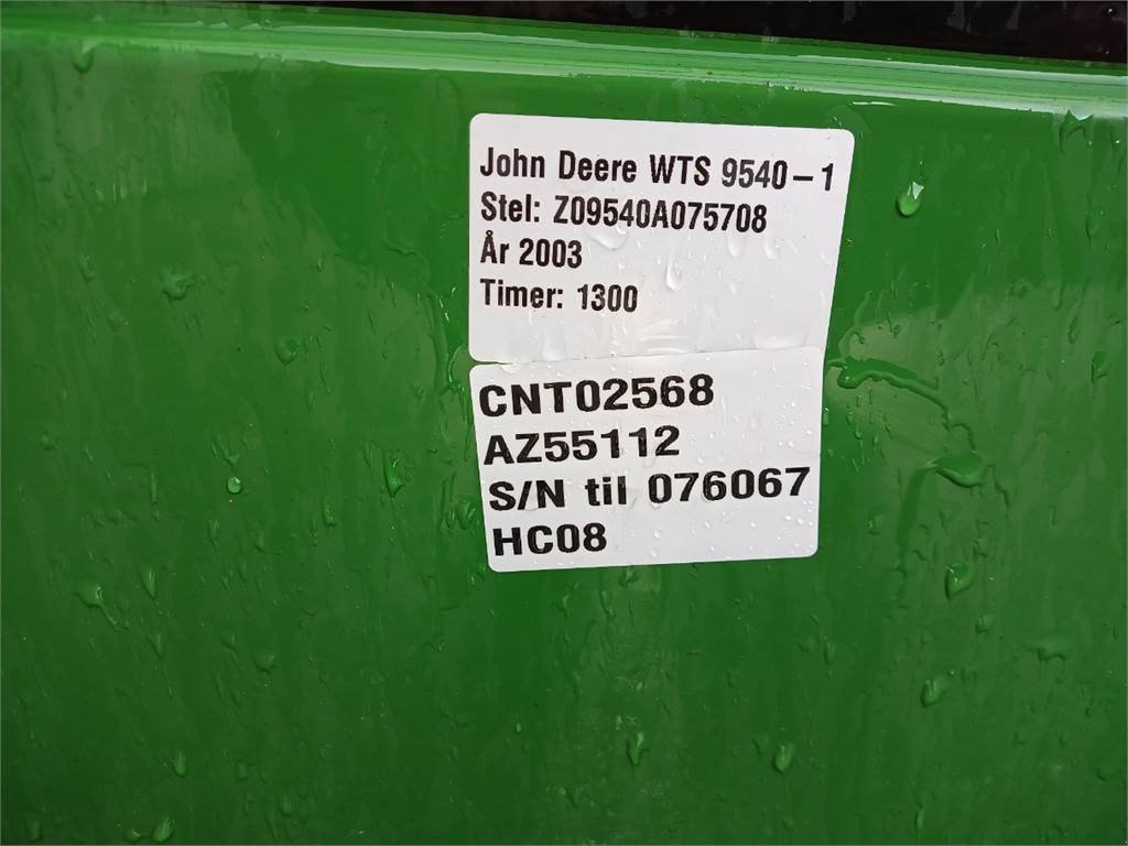 Sonstiges des Typs John Deere 9540, Gebrauchtmaschine in Hemmet (Bild 21)