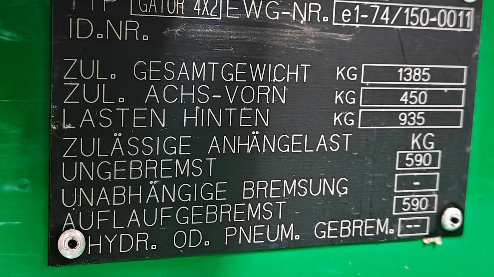 Sonstiges van het type John Deere GATOR HPX DIESEL, Gebrauchtmaschine in Holstebro (Foto 21)