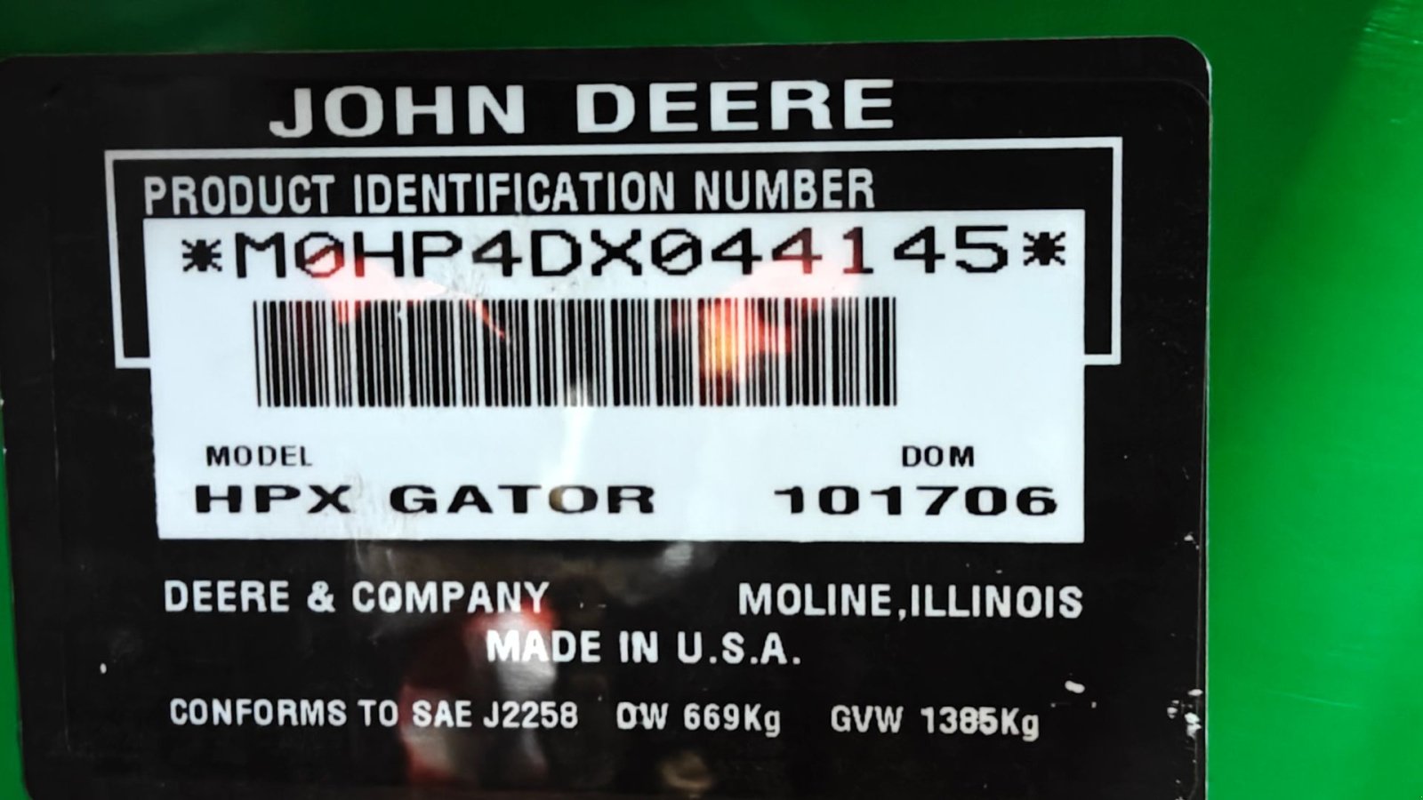 Sonstiges van het type John Deere GATOR HPX DIESEL, Gebrauchtmaschine in Holstebro (Foto 20)