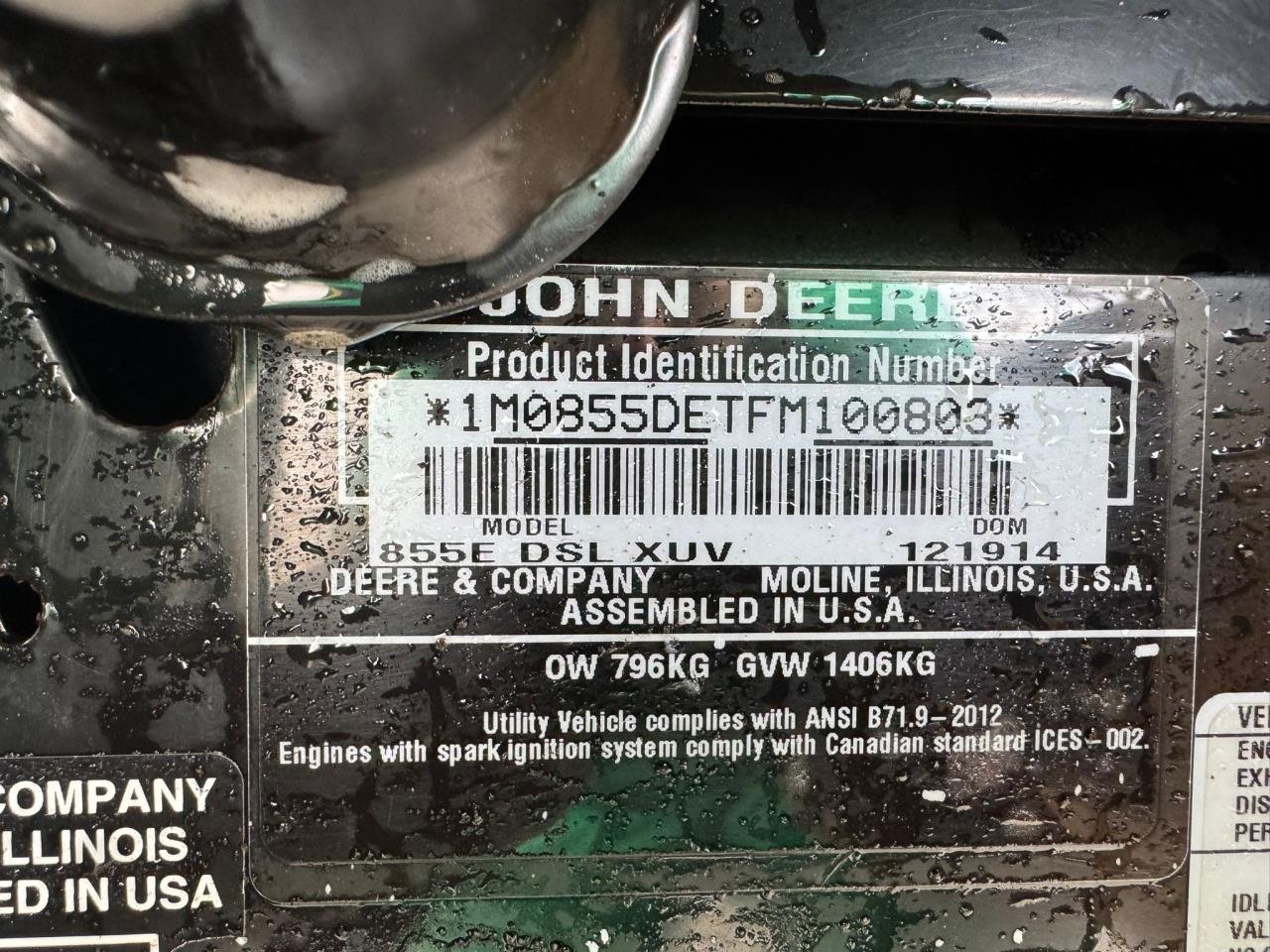 Sonstiges типа John Deere XUV 855D, Gebrauchtmaschine в Trige (Фотография 2)