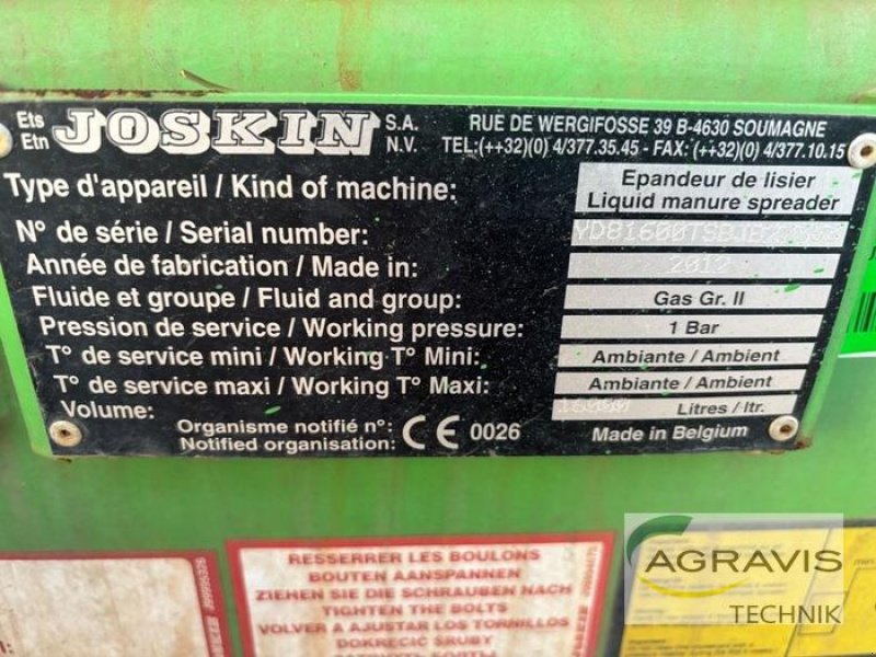 Sonstiges van het type Joskin QUADRA 16.000 TS, Gebrauchtmaschine in Meppen (Foto 24)