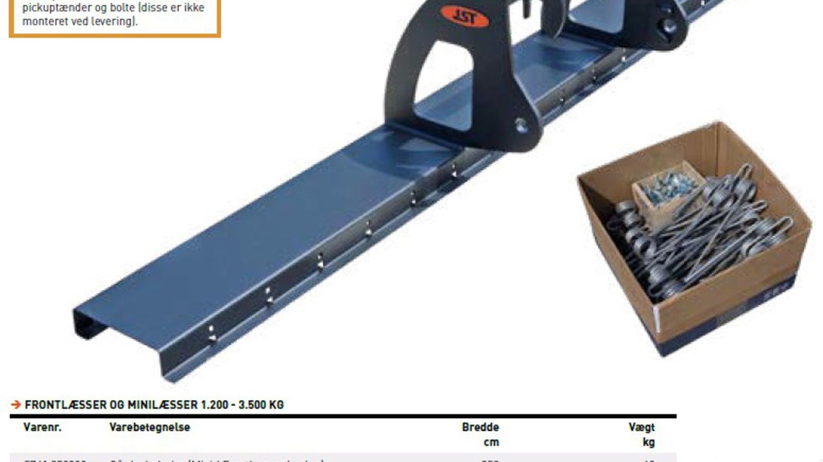 Sonstiges типа JST Gårdrive 2,5 meter, Gebrauchtmaschine в Vrå (Фотография 10)