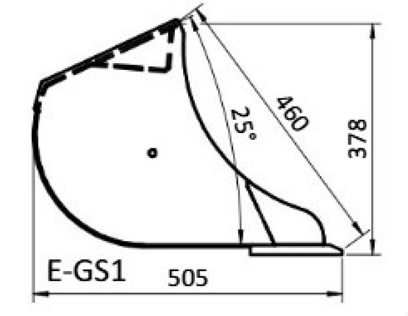 Sonstiges del tipo JST GS1 Graveskovl 20-60 cm., Gebrauchtmaschine en Vrå (Imagen 10)