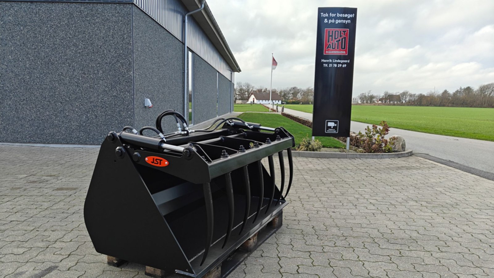 Sonstiges a típus JST M overfaldsskovl 90-160 cm./1-2 cyl., Gebrauchtmaschine ekkor: Vrå (Kép 1)