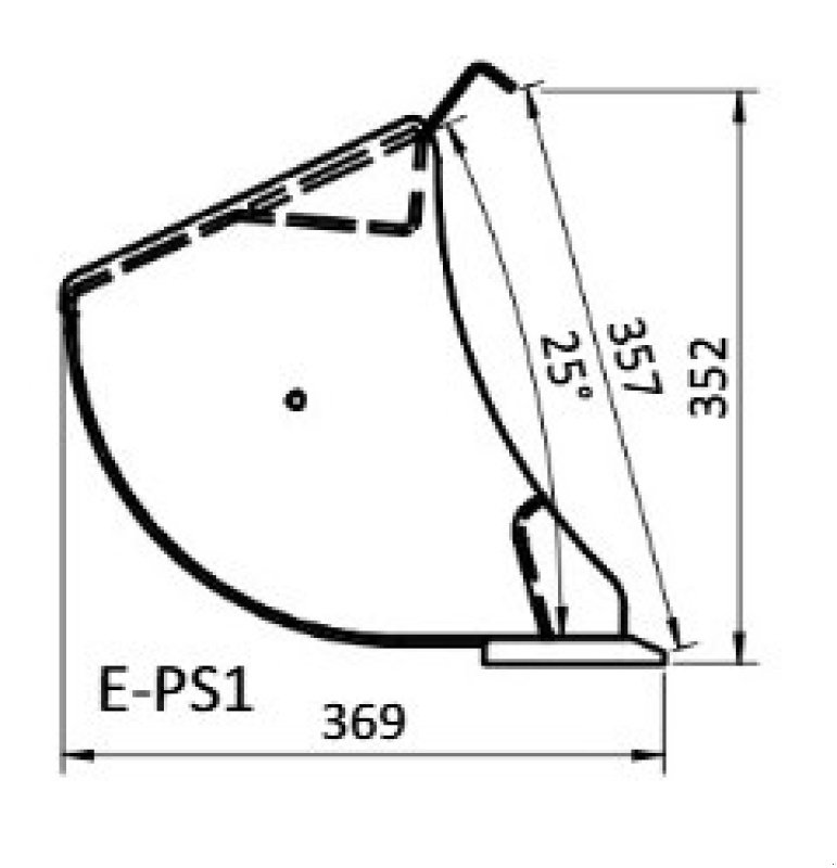 Sonstiges des Typs JST Planerskovl E-PS1, 100-120 cm., Gebrauchtmaschine in Vrå (Bild 2)